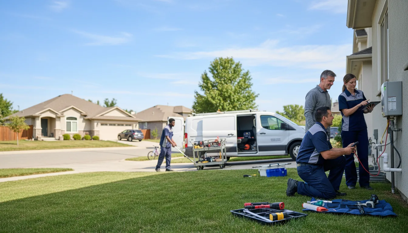Tankless water heater service in Bradley, IL